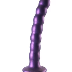 Ouch! Ouch Beaded G-spot Dildo 16.5 Cm Metallic Purple