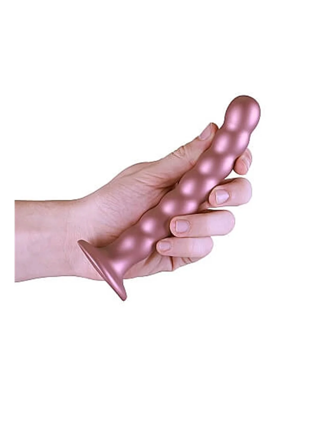 Ouch! Ouch Beaded G-spot Dildo 16.5 Cm Rose Gold 5 Ouch! Ouch Beaded G-spot Dildo 16.5 Cm Rose Gold - Afbeelding 5