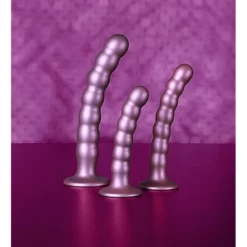 Ouch! Ouch Beaded G-spot Dildo 16.5 Cm Rose Gold 15 Ouch! Ouch Beaded G-spot Dildo 16.5 Cm Rose Gold -Aanbiedingen Masturbators Winkel ouch beaded g spot dildo 165 cm rose gold 7