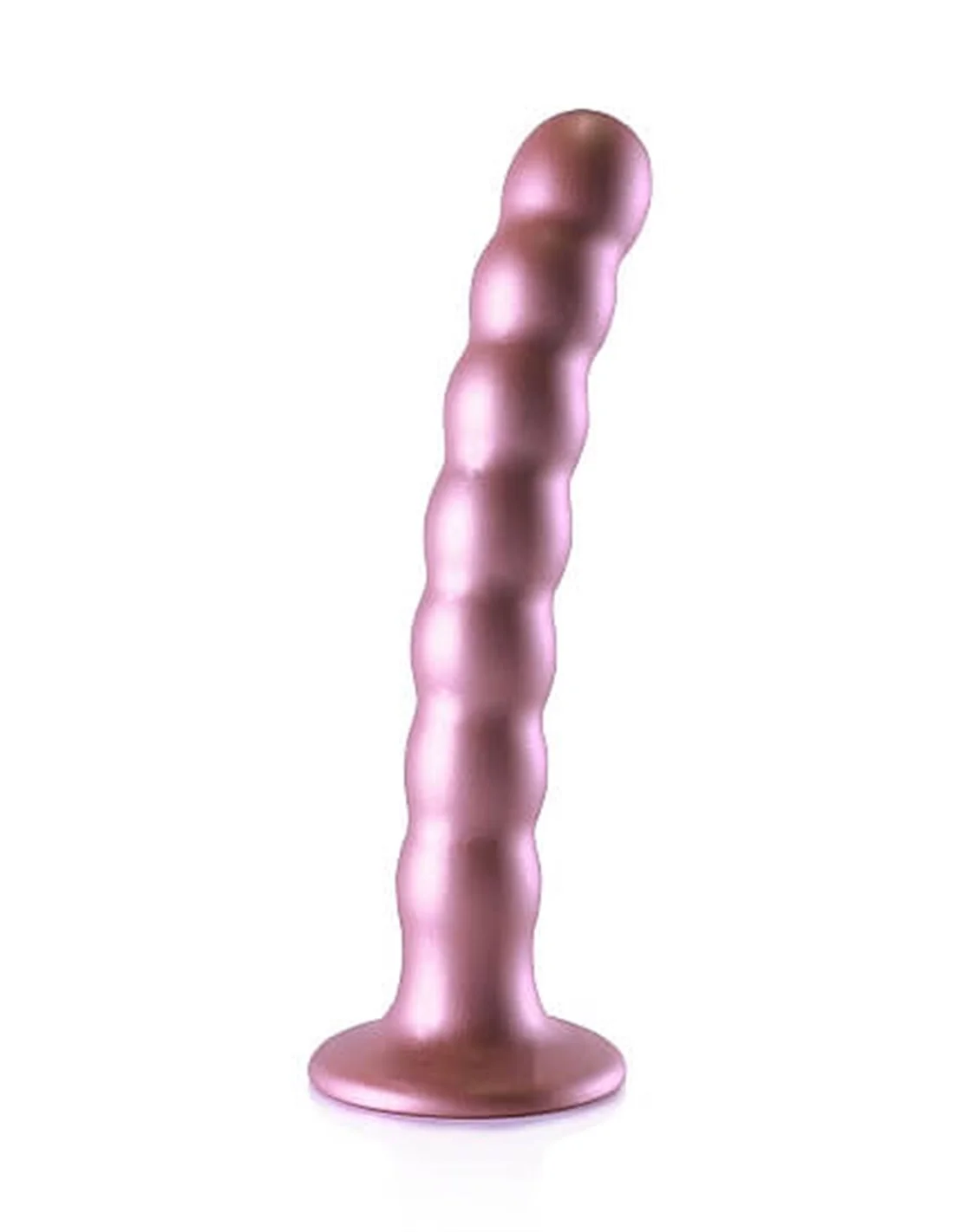 Ouch! Ouch Beaded G-spot Dildo 16.5 Cm Rose Gold 1 Ouch! Ouch Beaded G-spot Dildo 16.5 Cm Rose Gold