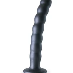 Ouch! Ouch Beaded G-spot Dildo 20.5 Cm Gun Metal