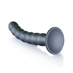 Ouch! Ouch Beaded G-spot Dildo 20.5 Cm Gun Metal -Aanbiedingen Masturbators Winkel ouch beaded g spot dildo 205 cm gun metal 4