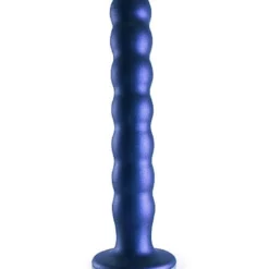 Ouch! Ouch Beaded G-spot Dildo 20.5 Cm Metallic Blue 10 Ouch! Ouch Beaded G-spot Dildo 20.5 Cm Metallic Blue -Aanbiedingen Masturbators Winkel ouch beaded g spot dildo 205 cm metallic blue 2