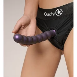 Ouch! Ouch Beaded G-spot Dildo 20.5 Cm Metallic Blue 14 Ouch! Ouch Beaded G-spot Dildo 20.5 Cm Metallic Blue -Aanbiedingen Masturbators Winkel ouch beaded g spot dildo 205 cm metallic blue 6