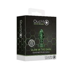 Ouch! Ouch Glass Butt Plug Glow In The Dark Small Clear -Aanbiedingen Masturbators Winkel ouch glass butt plug glow in the dark small clear 4