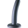 Ouch! Ouch Smooth G-spot Dildo 12 Cm Gun Metal