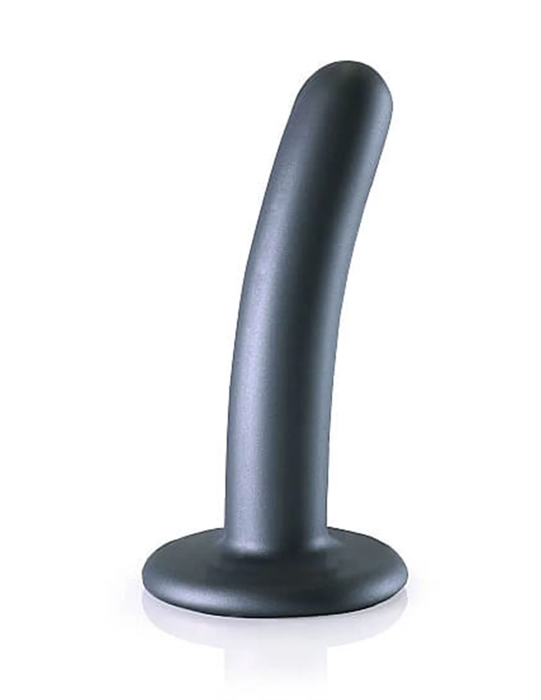 Ouch! Ouch Smooth G-spot Dildo 12 Cm Gun Metal 1 Ouch! Ouch Smooth G-spot Dildo 12 Cm Gun Metal