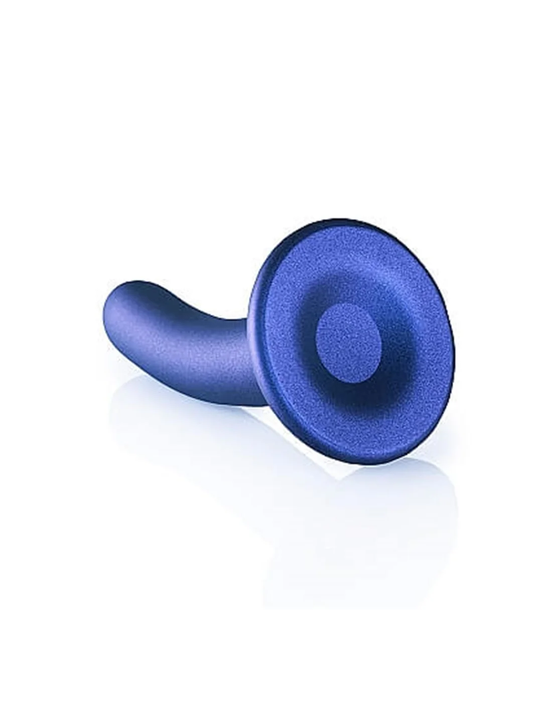 Ouch! Ouch Smooth G-spot Dildo 12 Cm Metallic Blue 4 Ouch! Ouch Smooth G-spot Dildo 12 Cm Metallic Blue - Afbeelding 4