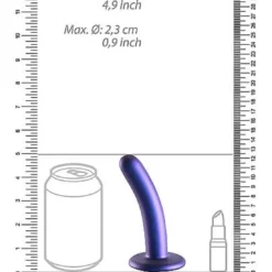 Ouch! Ouch Smooth G-spot Dildo 12 Cm Metallic Blue 13 Ouch! Ouch Smooth G-spot Dildo 12 Cm Metallic Blue -Aanbiedingen Masturbators Winkel ouch smooth g spot dildo 12 cm metallic blue 5