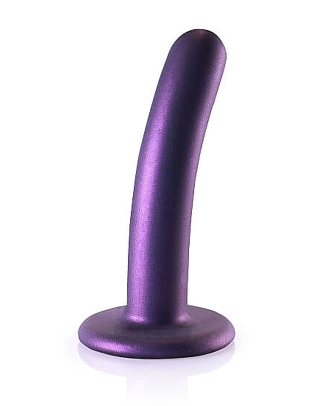 Ouch! Ouch Smooth G-spot Dildo 12 Cm Metallic Purple 2 Ouch! Ouch Smooth G-spot Dildo 12 Cm Metallic Purple - Afbeelding 2