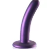 Ouch! Ouch Smooth G-spot Dildo 12 Cm Metallic Purple