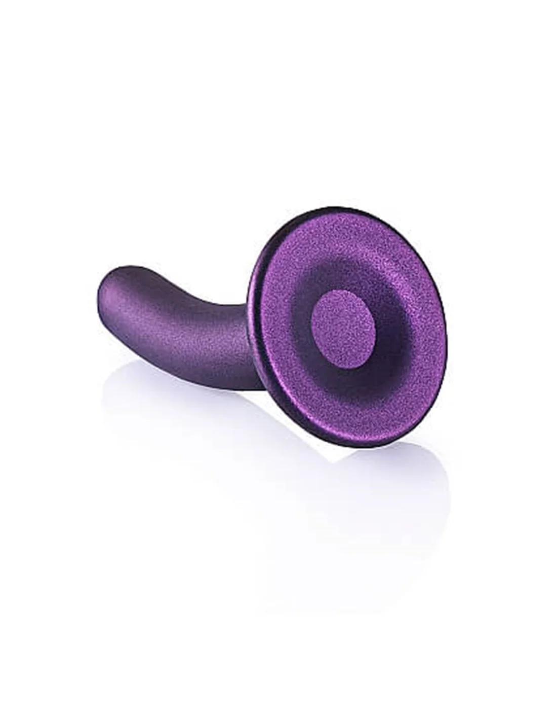 Ouch! Ouch Smooth G-spot Dildo 12 Cm Metallic Purple 4 Ouch! Ouch Smooth G-spot Dildo 12 Cm Metallic Purple - Afbeelding 4