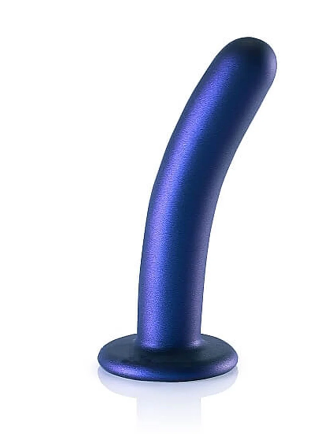Ouch! Ouch Smooth G-spot Dildo 14.5 Cm Metallic Blue 2 Ouch! Ouch Smooth G-spot Dildo 14.5 Cm Metallic Blue - Afbeelding 2
