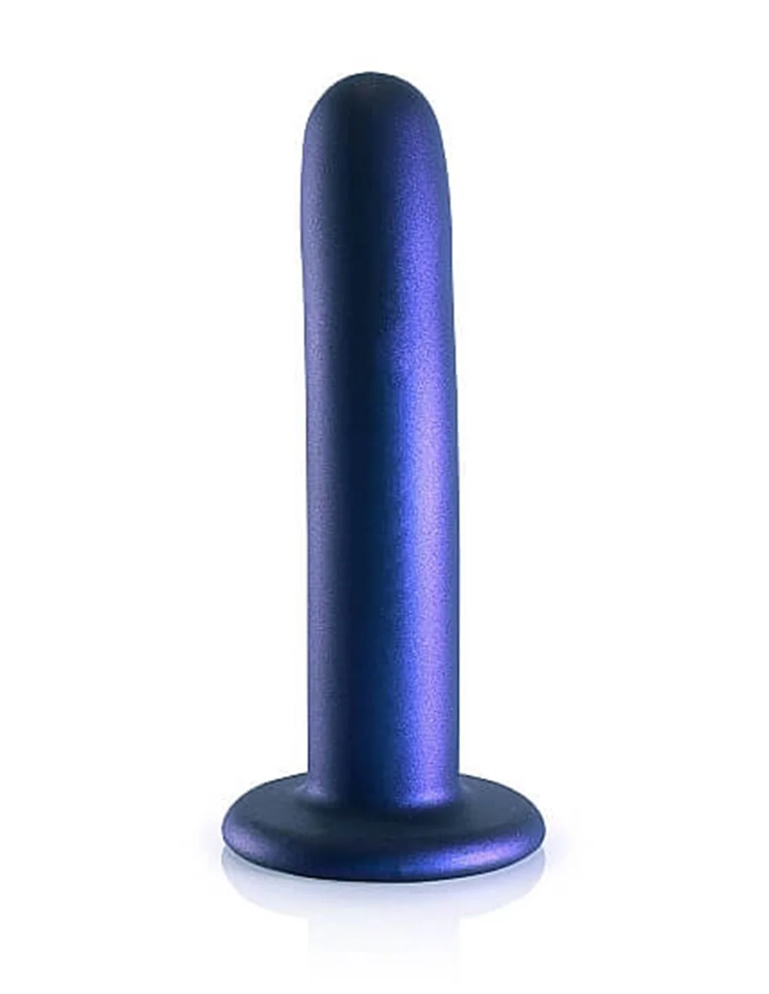 Ouch! Ouch Smooth G-spot Dildo 14.5 Cm Metallic Blue 3 Ouch! Ouch Smooth G-spot Dildo 14.5 Cm Metallic Blue - Afbeelding 3