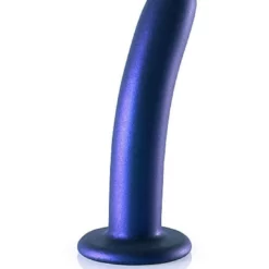 Ouch! Ouch Smooth G-spot Dildo 14.5 Cm Metallic Blue