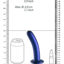 Ouch! Ouch Smooth G-spot Dildo 14.5 Cm Metallic Blue 13 Ouch! Ouch Smooth G-spot Dildo 14.5 Cm Metallic Blue -Aanbiedingen Masturbators Winkel ouch smooth g spot dildo 145 cm metallic blue 5