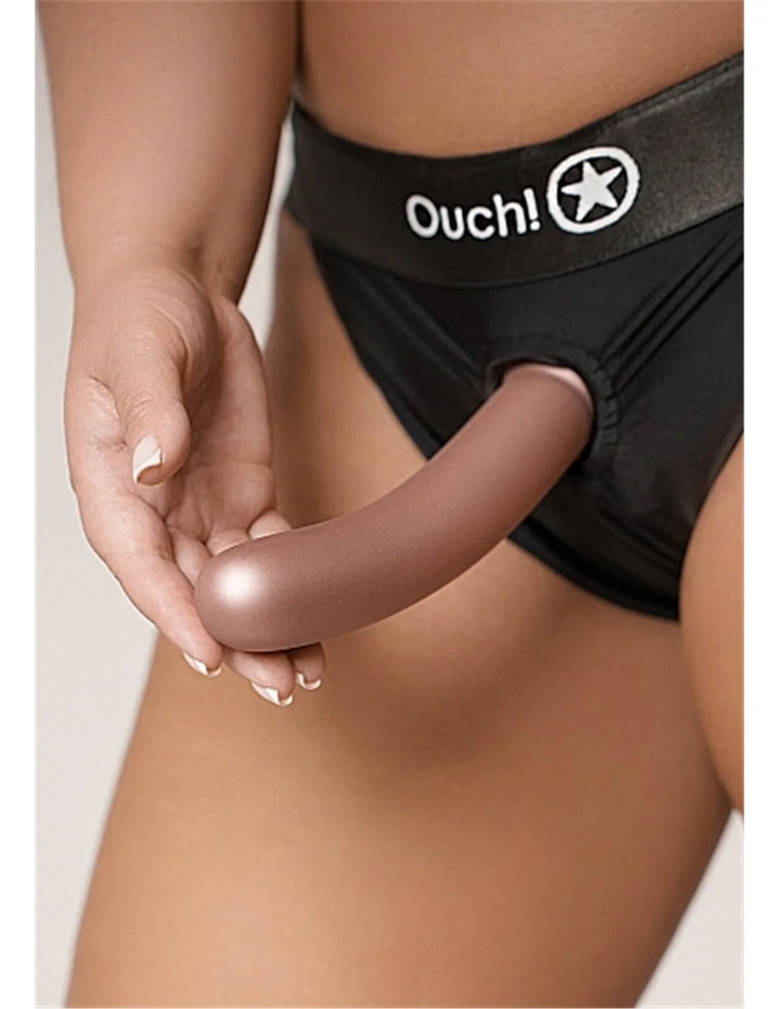 Ouch! Ouch Smooth G-spot Dildo 14.5 Cm Metallic Purple 7 Ouch! Ouch Smooth G-spot Dildo 14.5 Cm Metallic Purple - Afbeelding 7