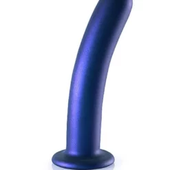 Ouch! Ouch Smooth G-spot Dildo 17 Cm Metallic Blue