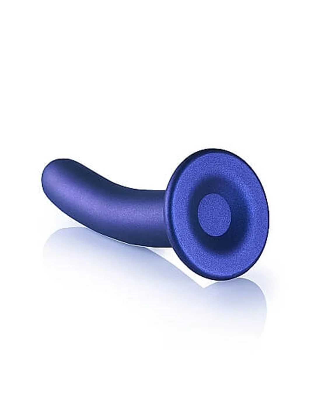 Ouch! Ouch Smooth G-spot Dildo 17 Cm Metallic Blue 4 Ouch! Ouch Smooth G-spot Dildo 17 Cm Metallic Blue - Afbeelding 4