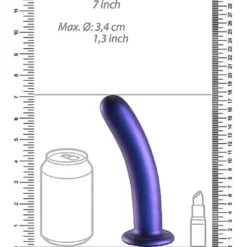 Ouch! Ouch Smooth G-spot Dildo 17 Cm Metallic Blue 13 Ouch! Ouch Smooth G-spot Dildo 17 Cm Metallic Blue -Aanbiedingen Masturbators Winkel ouch smooth g spot dildo 17 cm metallic blue 5