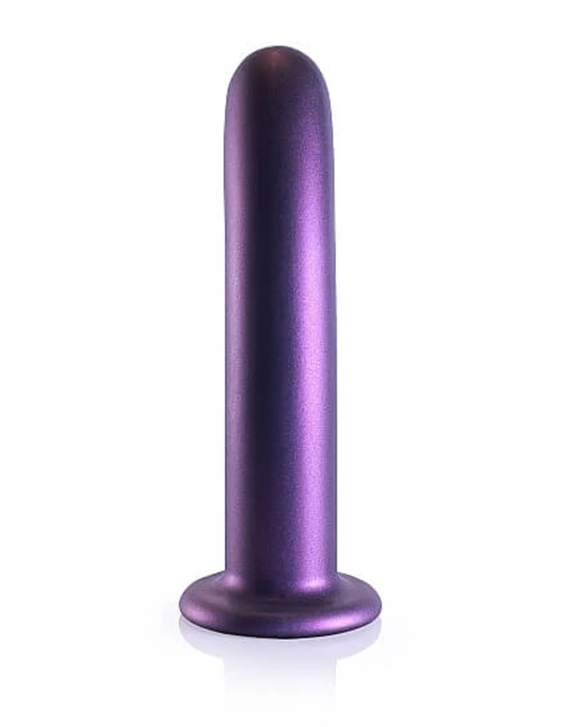 Ouch! Ouch Smooth G-spot Dildo 17 Cm Metallic Purple 2 Ouch! Ouch Smooth G-spot Dildo 17 Cm Metallic Purple - Afbeelding 2
