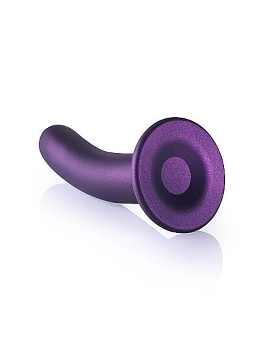 Ouch! Ouch Smooth G-spot Dildo 17 Cm Metallic Purple 4 Ouch! Ouch Smooth G-spot Dildo 17 Cm Metallic Purple - Afbeelding 4