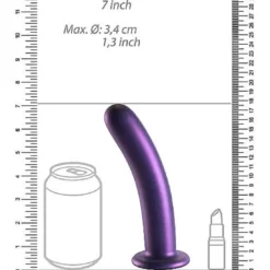 Ouch! Ouch Smooth G-spot Dildo 17 Cm Metallic Purple 13 Ouch! Ouch Smooth G-spot Dildo 17 Cm Metallic Purple -Aanbiedingen Masturbators Winkel ouch smooth g spot dildo 17 cm metallic purple 5