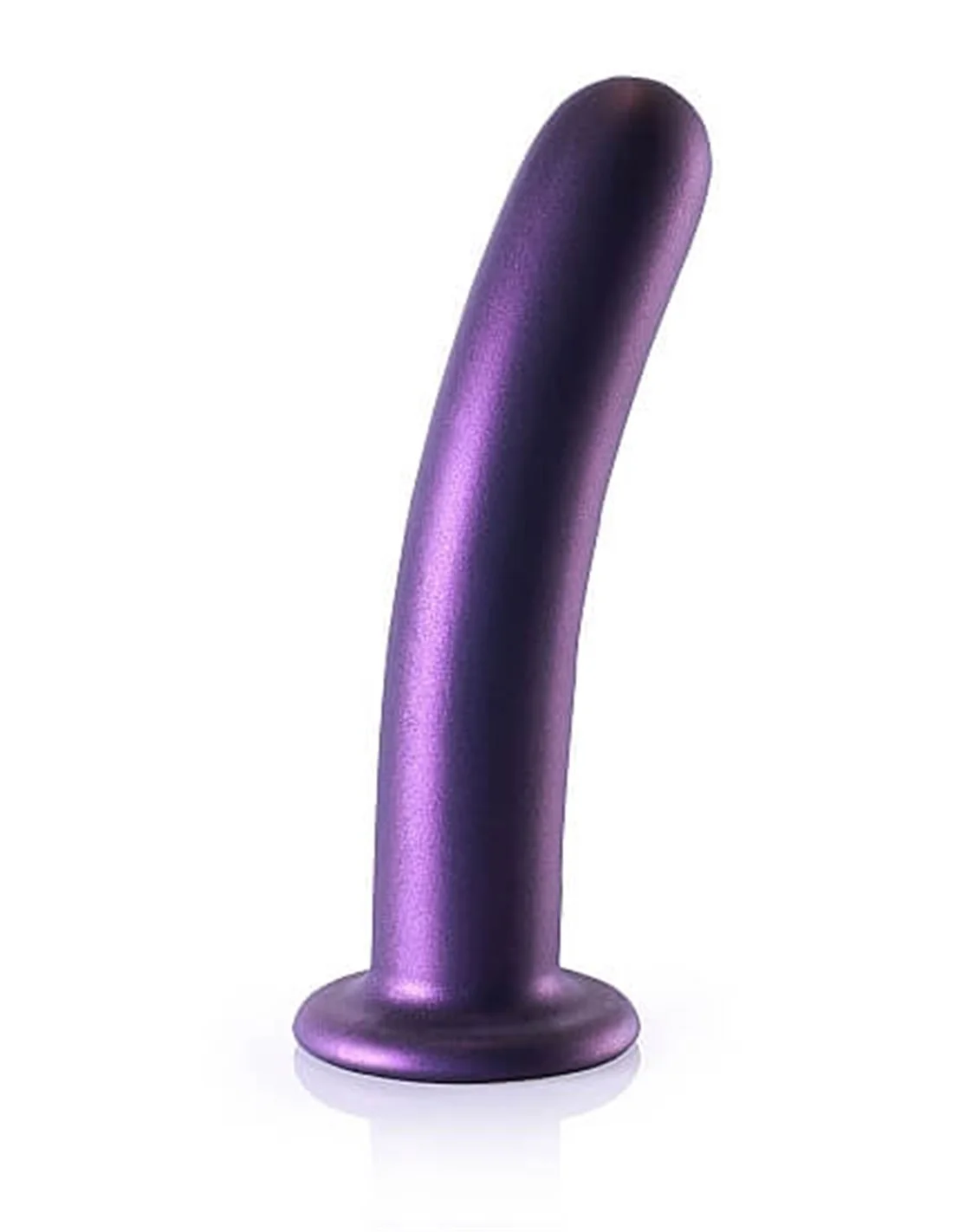 Ouch! Ouch Smooth G-spot Dildo 17 Cm Metallic Purple 1 Ouch! Ouch Smooth G-spot Dildo 17 Cm Metallic Purple
