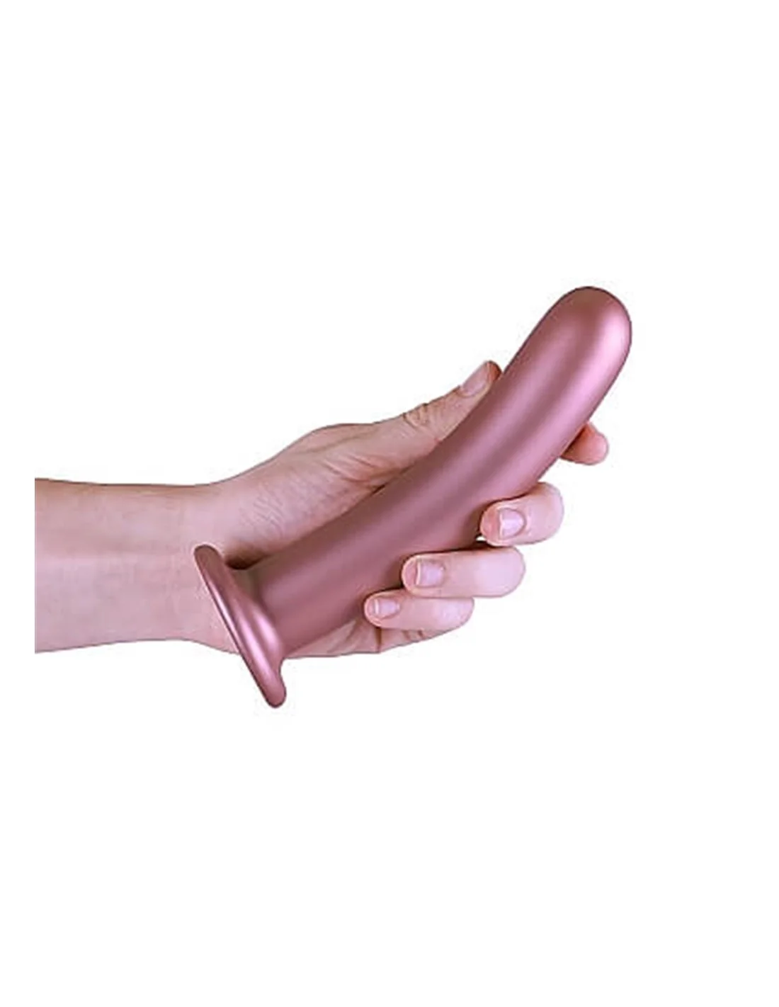 Ouch! Ouch Smooth G-spot Dildo 17 Cm Rose Gold 7 Ouch! Ouch Smooth G-spot Dildo 17 Cm Rose Gold - Afbeelding 7