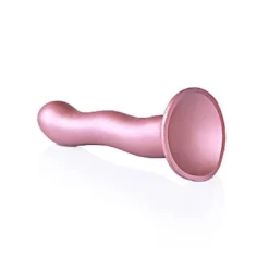 Ouch! Ouch Ultra Soft Silicone Curvy G-spot Dildo 17 Cm Rose Gold -Aanbiedingen Masturbators Winkel ouch ultra soft silicone curvy g spot dildo 17 cm rose gold 2