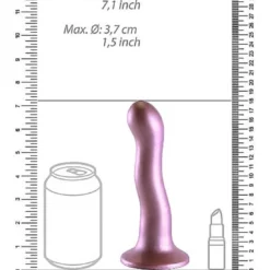 Ouch! Ouch Ultra Soft Silicone Curvy G-spot Dildo 17 Cm Rose Gold -Aanbiedingen Masturbators Winkel ouch ultra soft silicone curvy g spot dildo 17 cm rose gold 4