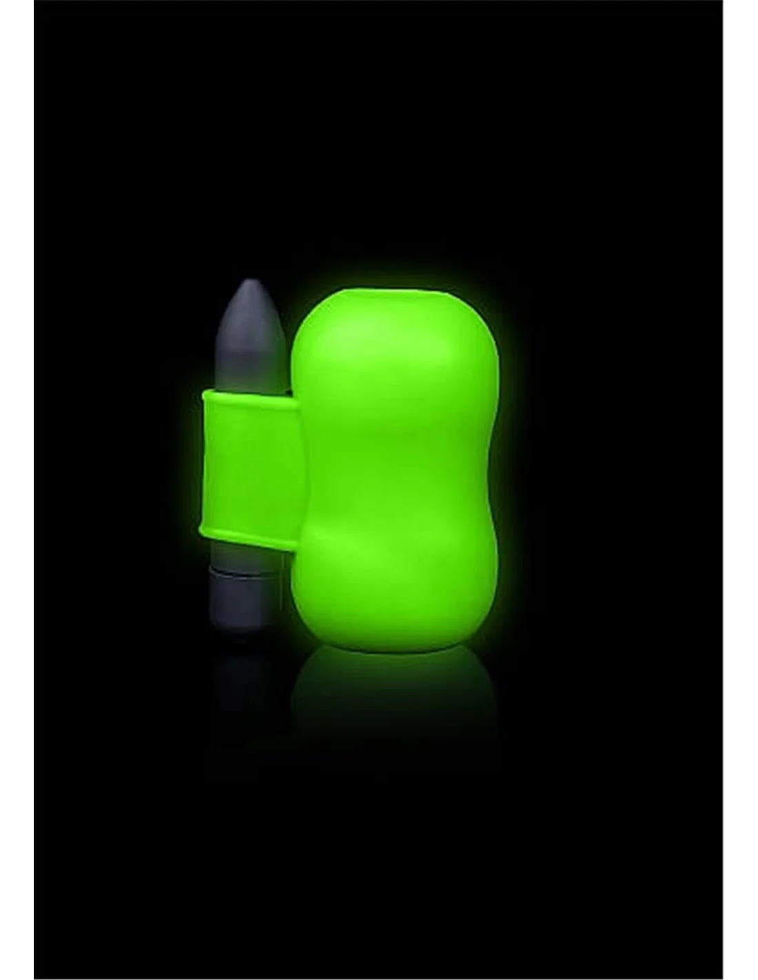 Ouch! Ouch Vibrating Masturbator Glow In The Dark 2 Ouch! Ouch Vibrating Masturbator Glow In The Dark - Afbeelding 2