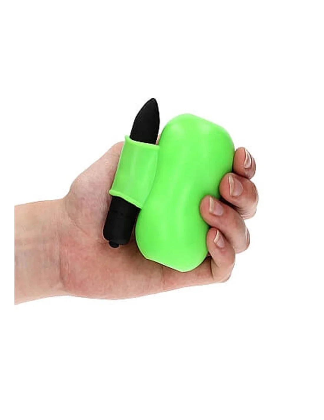 Ouch! Ouch Vibrating Masturbator Glow In The Dark 3 Ouch! Ouch Vibrating Masturbator Glow In The Dark - Afbeelding 3