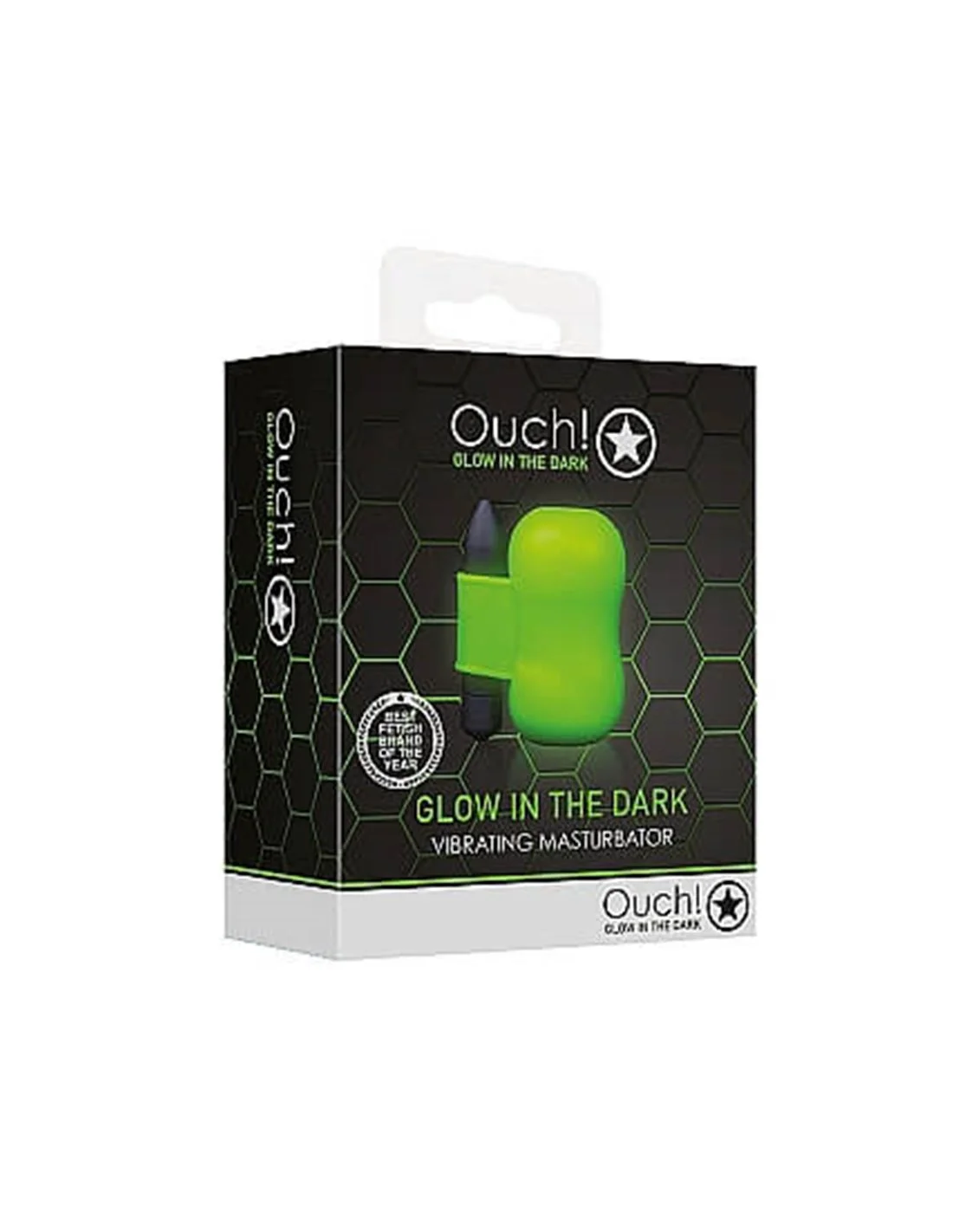 Ouch! Ouch Vibrating Masturbator Glow In The Dark 5 Ouch! Ouch Vibrating Masturbator Glow In The Dark - Afbeelding 5