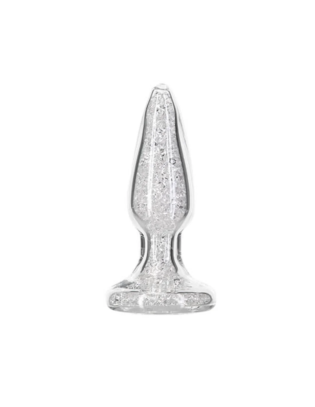 Pillow Talk Fancy Luxurious Glass Anal Plug With Bonus Bullet 1 Pillow Talk Fancy Luxurious Glass Anal Plug With Bonus Bullet