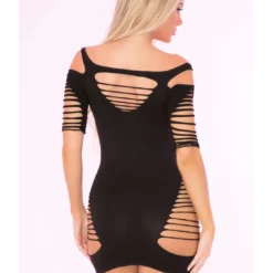 Pink Lipstick Lingerie Back To Bad Seamless Dress Black One Size -Aanbiedingen Masturbators Winkel pink lipstick lingerie back to bad seamless dress black one size 3