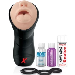 Pipedream Elite Deep Throat Vibrerende Masturbator Set