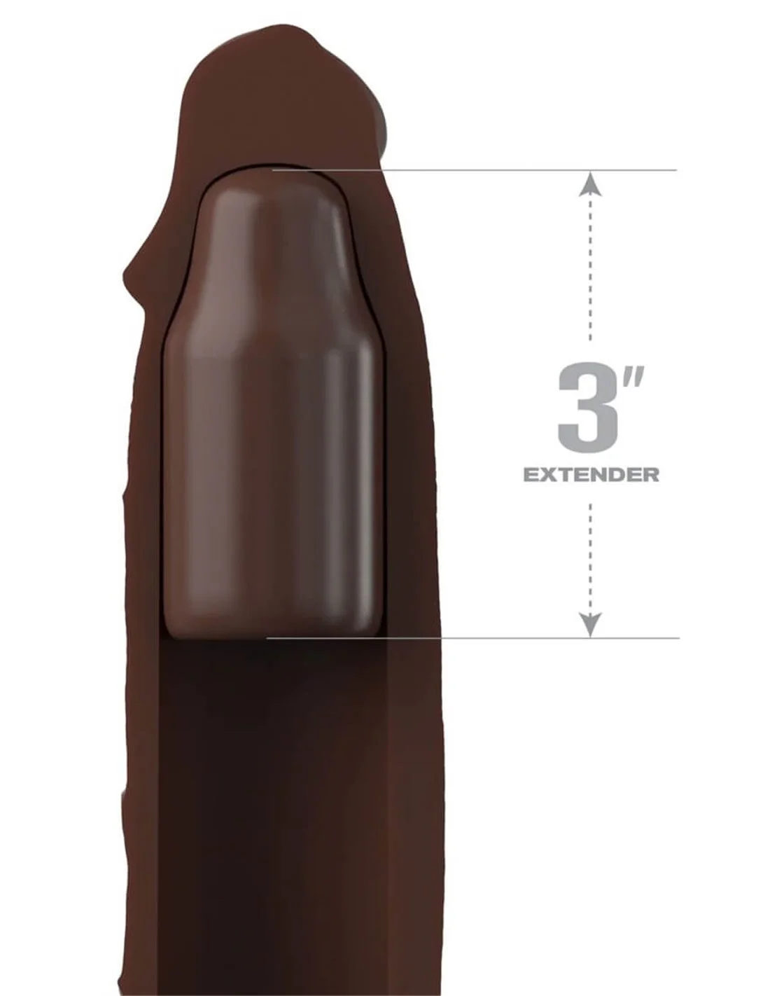 Pipedream Extension W Strap 7 Inch 2 Pipedream Extension W Strap 7 Inch - Afbeelding 2