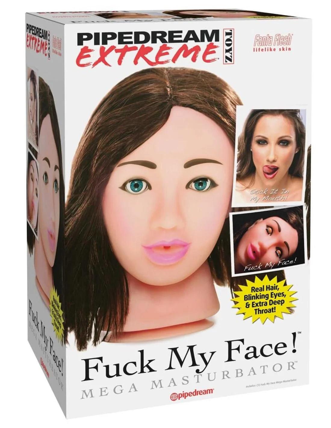 Pipedream Fuck My Face Brunette 5 Pipedream Fuck My Face Brunette - Afbeelding 5