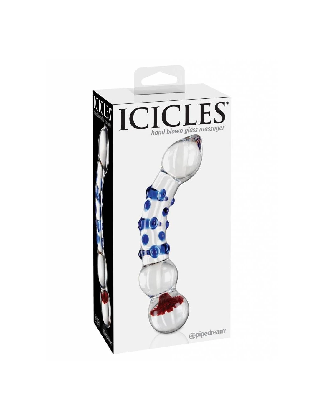 Pipedream Icicles No 18 - Hand Blown Massager 4 Pipedream Icicles No 18 - Hand Blown Massager - Afbeelding 4