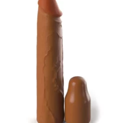 Pipedream Sleeve 8 Inch + 2 Inch Plug Caramel Skin