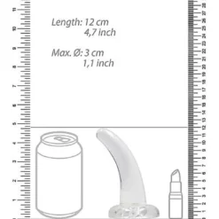 RealRock 11.5 Cm Non Realistic Dildo Suction Cup Clear -Aanbiedingen Masturbators Winkel realrock 115 cm non realistic dildo suction cup clear 2