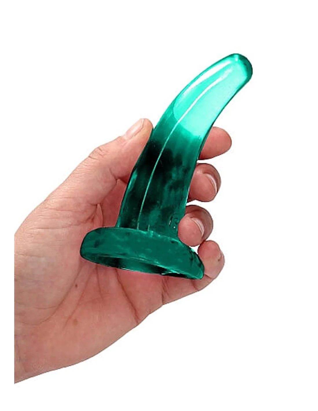 RealRock 11.5 Cm Non Realistic Dildo Suction Cup Green 4 RealRock 11.5 Cm Non Realistic Dildo Suction Cup Green - Afbeelding 4