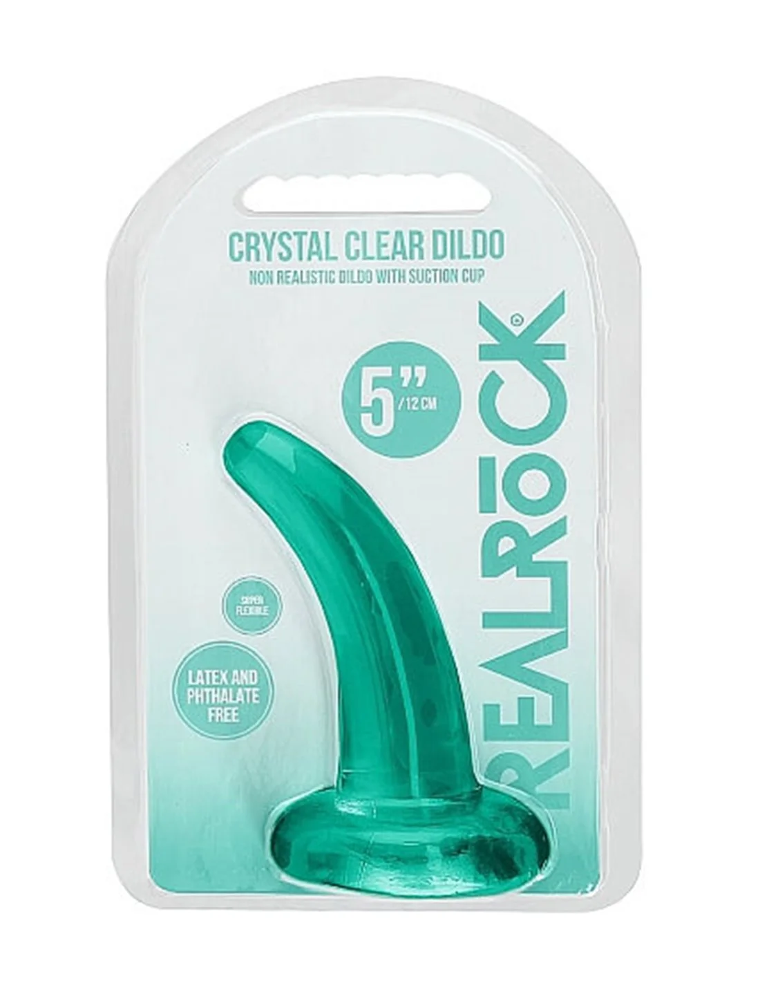 RealRock 11.5 Cm Non Realistic Dildo Suction Cup Green 6 RealRock 11.5 Cm Non Realistic Dildo Suction Cup Green - Afbeelding 6