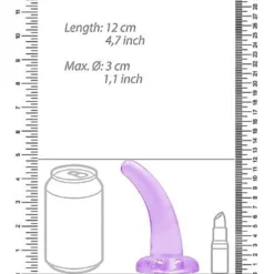 RealRock 11.5 Cm Non Realistic Dildo Suction Cup Purple -Aanbiedingen Masturbators Winkel realrock 115 cm non realistic dildo suction cup purple 3