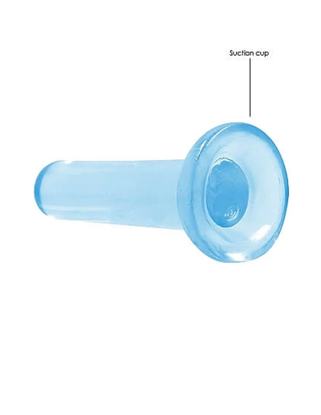 RealRock 13.5 Cm Non Realistic Dildo Suction Cup Blue 2 RealRock 13.5 Cm Non Realistic Dildo Suction Cup Blue - Afbeelding 2