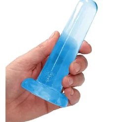 RealRock 13.5 Cm Non Realistic Dildo Suction Cup Blue 7 RealRock 13.5 Cm Non Realistic Dildo Suction Cup Blue -Aanbiedingen Masturbators Winkel realrock 135 cm non realistic dildo suction cup blue 2