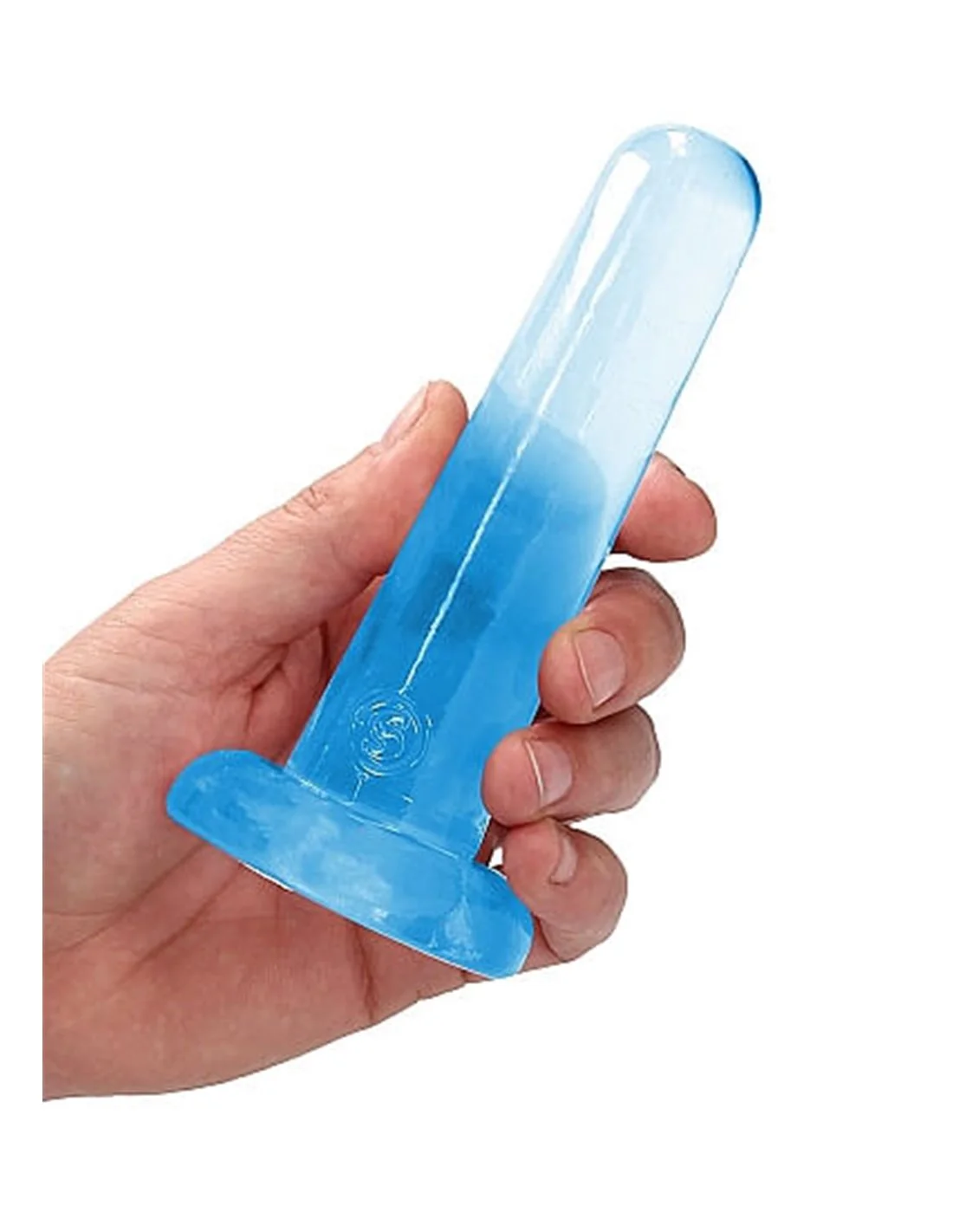 RealRock 13.5 Cm Non Realistic Dildo Suction Cup Blue 3 RealRock 13.5 Cm Non Realistic Dildo Suction Cup Blue - Afbeelding 3