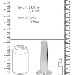 RealRock 13.5 Cm Non Realistic Dildo Suction Cup Clear 8 RealRock 13.5 Cm Non Realistic Dildo Suction Cup Clear -Aanbiedingen Masturbators Winkel realrock 135 cm non realistic dildo suction cup clear 3