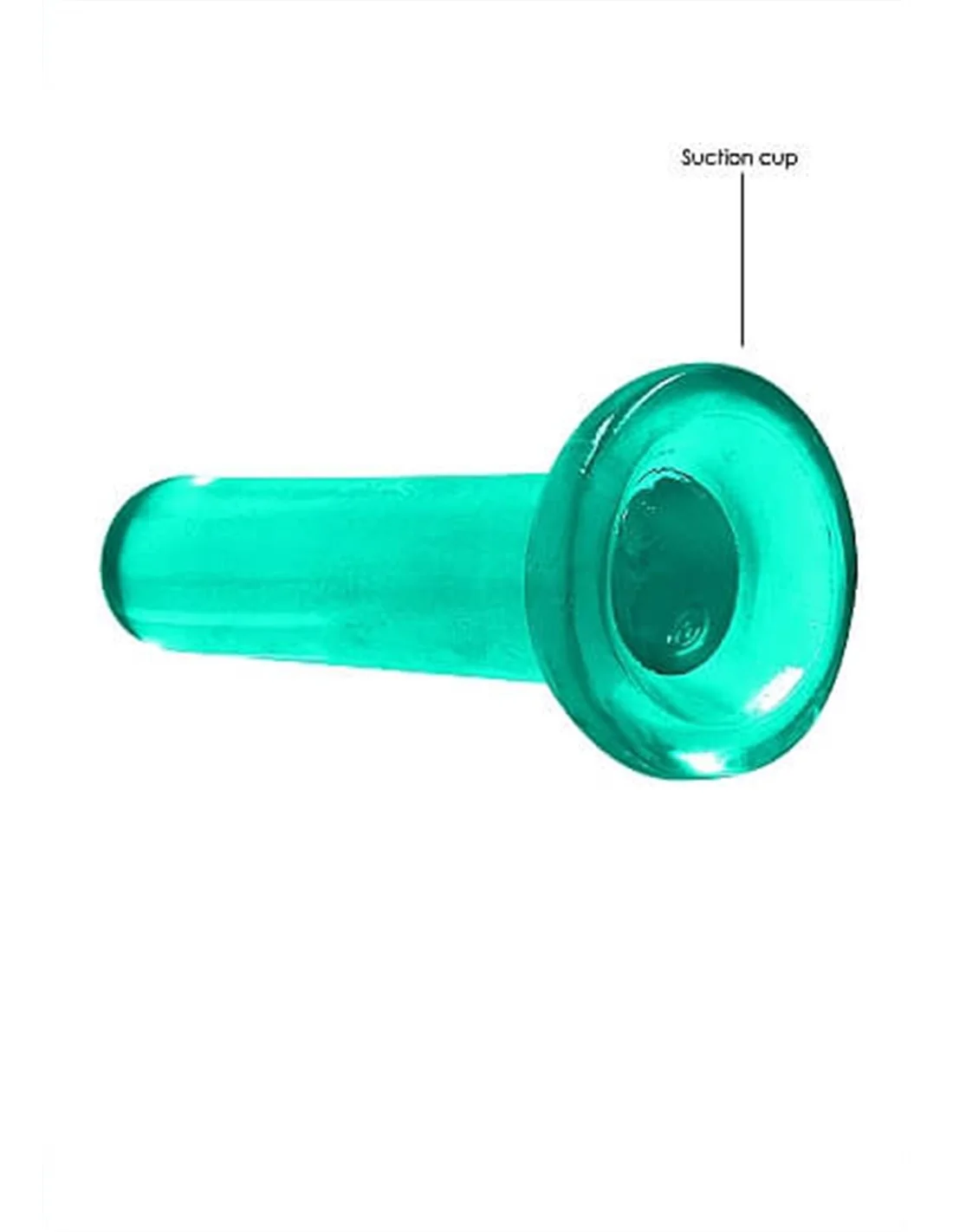 RealRock 13.5 Cm Non Realistic Dildo Suction Cup Green 2 RealRock 13.5 Cm Non Realistic Dildo Suction Cup Green - Afbeelding 2